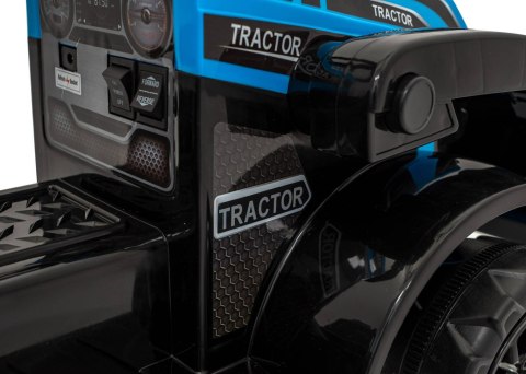 Traktor Spychacz G320 dla najmłodszych dzieci Niebieski + Ruchoma łyżka + Melodie + Klakson + Światła LED Traktor Spychacz G320 dla najmłodszych dzieci Niebieski + Ruchoma łyżka + Melodie + Klakson + Światła LED