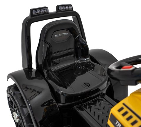 Traktor Spychacz G320 dla najmłodszych dzieci Żółty + Ruchoma łyżka + Melodie + Klakson + Światła LED Traktor Spychacz G320 dla najmłodszych dzieci Żółty + Ruchoma łyżka + Melodie + Klakson + Światła LED