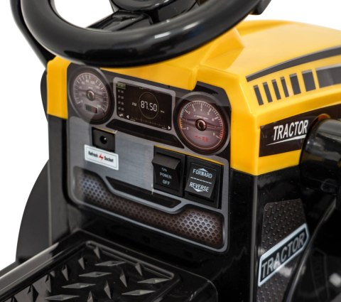 Traktor Spychacz G320 dla najmłodszych dzieci Żółty + Ruchoma łyżka + Melodie + Klakson + Światła LED Traktor Spychacz G320 dla najmłodszych dzieci Żółty + Ruchoma łyżka + Melodie + Klakson + Światła LED