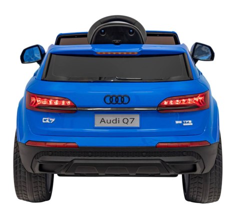 Pojazd Audi Q7 NEW LIFT Niebieski Pojazd Audi Q7 NEW LIFT Niebieski