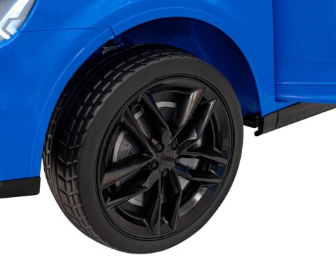 Pojazd Audi Q7 NEW LIFT Niebieski Pojazd Audi Q7 NEW LIFT Niebieski