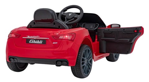 Pojazd Maserati Ghibli Czerwony Pojazd Maserati Ghibli Czerwony