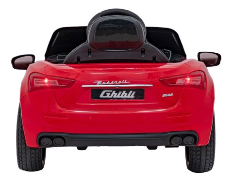 Pojazd Maserati Ghibli Czerwony Pojazd Maserati Ghibli Czerwony