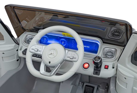 Pojazd Mercedes Benz EQG Srebrny Pojazd Mercedes Benz EQG Srebrny