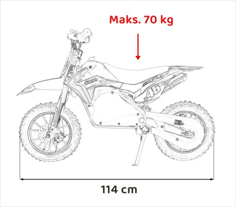 Pojazd Motor RENEGADE 50R Niebieski Pojazd Motor RENEGADE 50R Niebieski