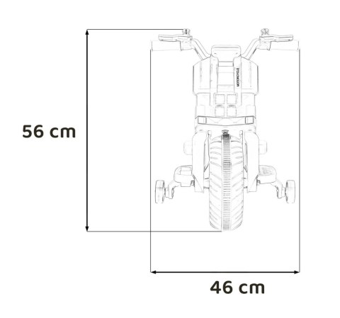 Pojazd Motorek Future 88 Biały Pojazd Motorek Future 88 Biały