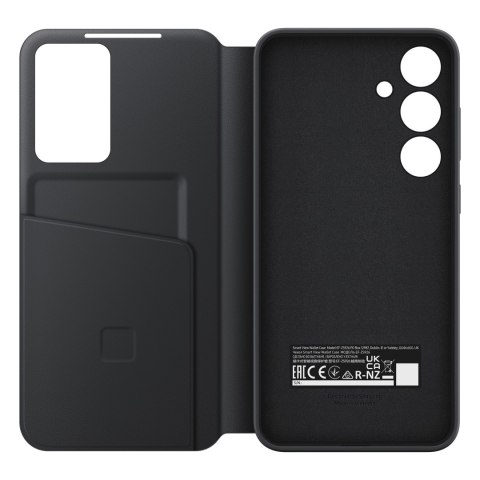 Oryginalne etui Smart View Wallet z klapką do Samsung Galaxy S24+ czarne Oryginalne etui Smart View Wallet z klapką do Samsung Galaxy S24+ czarne