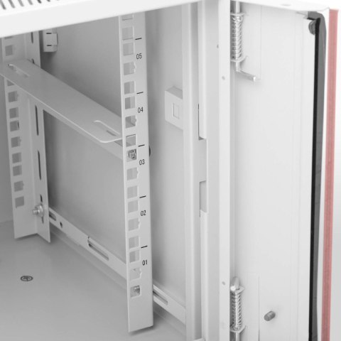 Szafa RACK serwerowa krosownicza wisząca 19'' 6U IP20 do 75 kg 54x40x35 cm Szafa RACK serwerowa krosownicza wisząca 19'' 6U IP20 do 75 kg 54x40x35 cm