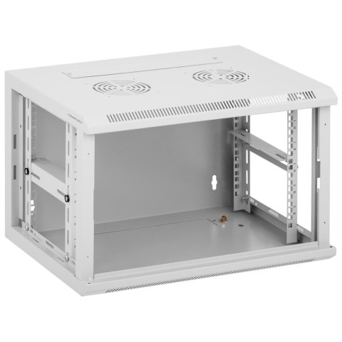Szafa RACK serwerowa krosownicza wisząca 19'' 6U IP20 do 75 kg 54x40x35 cm Szafa RACK serwerowa krosownicza wisząca 19'' 6U IP20 do 75 kg 54x40x35 cm
