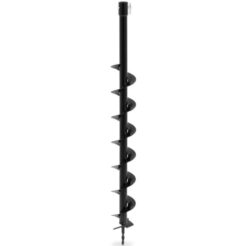 Wiertło świder do gleby do wiertnicy spalinowej ręcznej śr. 18 cm dł. 80 cm Wiertło świder do gleby do wiertnicy spalinowej ręcznej śr. 18 cm dł. 80 cm