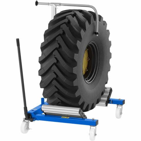 Wózek do montażu kół ciężarowych rolniczych 0-770 mm do 1500 kg Wózek do montażu kół ciężarowych rolniczych 0-770 mm do 1500 kg