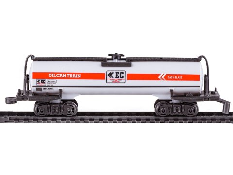 Elektryczna Kolejka Rail King, Parowóz + 3 Wagony Elektryczna Kolejka Rail King, Parowóz + 3 Wagony