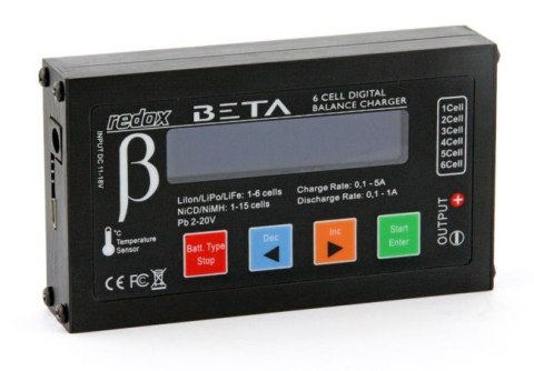 Ładowarka Mikroprocesorowa Redox Beta V2 Solo Ładowarka Mikroprocesorowa Redox Beta V2 Solo