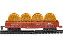 Realistyczna Kolejka Rail King - Parowóz + 3 Wagony