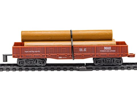 Realistyczna Kolejka Rail King - Parowóz + 3 Wagony Realistyczna Kolejka Rail King - Parowóz + 3 Wagony