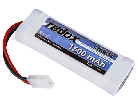Redox 1500 mAh 7,2V - Pakiet NiMH Redox 1500 mAh 7,2V - Pakiet NiMH