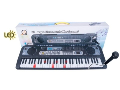 Keyboard MQ-6119L Organki, 61 Klawiszy, Mikrofon, Nauka Gry Keyboard MQ-6119L Organki, 61 Klawiszy, Mikrofon, Nauka Gry