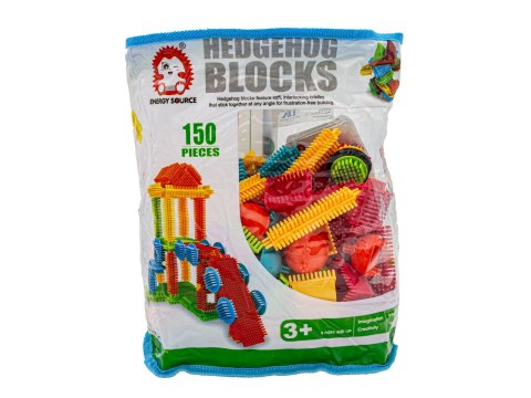 Klocki Konstrukcyjne, Wafle, Jeżyki, Grzebyki 150 elementów Klocki Konstrukcyjne, Wafle, Jeżyki, Grzebyki 150 elementów