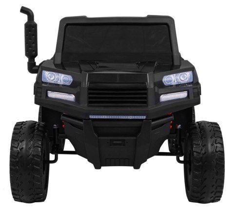 Autko Farmer Truck dla 2 dzieci Czarny + Napęd 4x4 + Pilot + Kiper + Audio LED Autko Farmer Truck dla 2 dzieci Czarny + Napęd 4x4 + Pilot + Kiper + Audio LED
