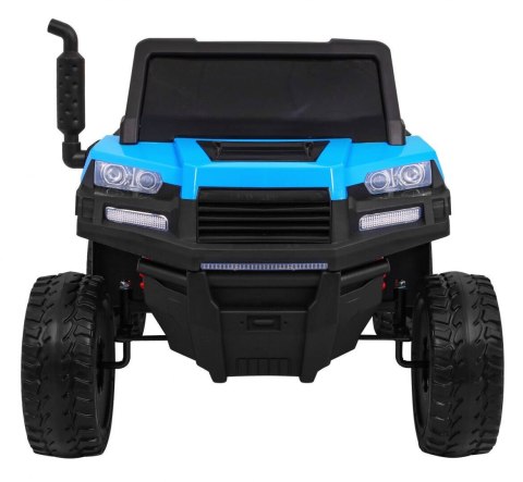Autko Farmer Truck dla 2 dzieci Niebieski + Napęd 4x4 + Pilot + Kiper + Audio LED Autko Farmer Truck dla 2 dzieci Niebieski + Napęd 4x4 + Pilot + Kiper + Audio LED