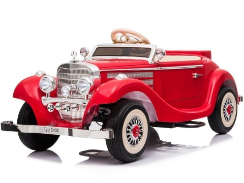 Auto na Akumulator Mercedes 540K Czerwony Auto na Akumulator Mercedes 540K Czerwony