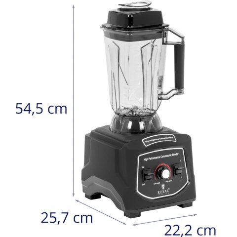 Blender kielichowy z trybem pulsacyjnym 2.5 l 24500 obr./min 1680 W Blender kielichowy z trybem pulsacyjnym 2.5 l 24500 obr./min 1680 W