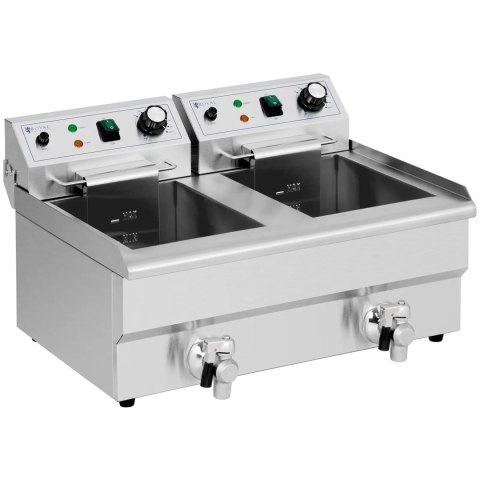 Frytownica podwójna dwukomorowa 2 x 11 l 6000 W Frytownica podwójna dwukomorowa 2 x 11 l 6000 W
