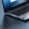 Kabel przewód sieciowy Ethernet Cat 6 RJ-45 1000Mb/s płaski 12m czarny