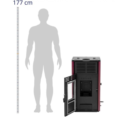 Piec piecyk kominek koza na pellet do 200 m3 8 kW Piec piecyk kominek koza na pellet do 200 m3 8 kW
