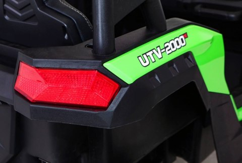 Buggy ATV Strong Racing dla 2 dzieci Zielony + Silnik bezszczotkowy + Pompowane koła + Audio LED Buggy ATV Strong Racing dla 2 dzieci Zielony + Silnik bezszczotkowy + Pompowane koła + Audio LED