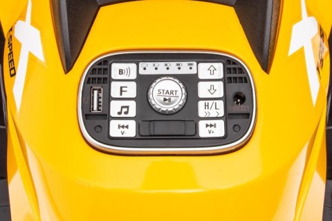 Quad Na Akumulator S615 Żółty 24V Quad Na Akumulator S615 Żółty 24V