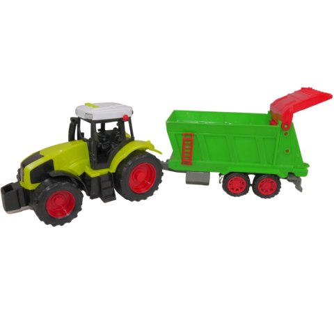 TRAKTOR Z PRZYCZEPĄ Z DŹWIĘKIEM TRAKTOR Z PRZYCZEPĄ Z DŹWIĘKIEM