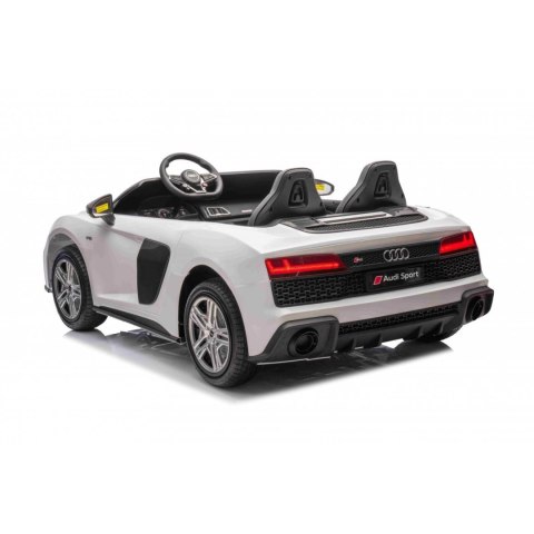 Auto Na Akumulator Audi Spyder R8 LIFT STRONG Biały Auto Na Akumulator Audi Spyder R8 LIFT STRONG Biały