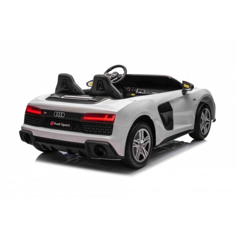Auto Na Akumulator Audi Spyder R8 LIFT STRONG Biały Auto Na Akumulator Audi Spyder R8 LIFT STRONG Biały