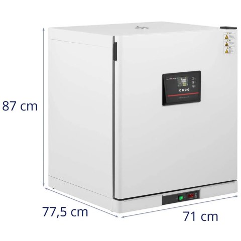 Inkubator laboratoryjny cieplarka z wymuszonym obiegiem powietrza 70C 210 l Inkubator laboratoryjny cieplarka z wymuszonym obiegiem powietrza 70C 210 l