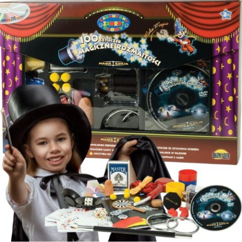 MAŁY MAGIK DVD PREZENT MAGIA SZTUCZKI MAGICZNE 100 MAŁY MAGIK DVD PREZENT MAGIA SZTUCZKI MAGICZNE 100