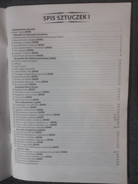 MAŁY MAGIK DVD PREZENT MAGIA SZTUCZKI MAGICZNE 100 MAŁY MAGIK DVD PREZENT MAGIA SZTUCZKI MAGICZNE 100
