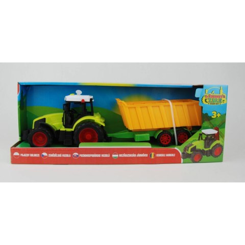 TRAKTOR Z DŹWIĘKAMI W PUDEŁKU1303653 TRAKTOR Z DŹWIĘKAMI W PUDEŁKU1303653