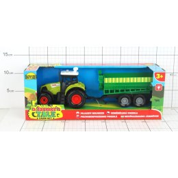 TRAKTOR Z PRZYCZEPĄ (DŹWIĘKI) W PUDEŁKU