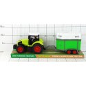 TRAKTOR Z PRZYCZEPĄ POD KLOSZEM
