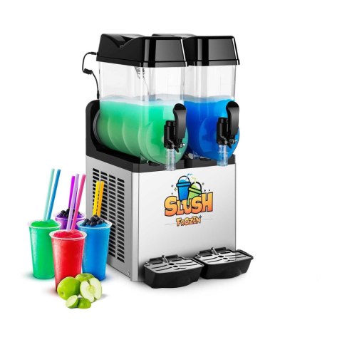 Granitor dyspenser urządzenie do napojów slush granity podwójny 2x 12L Granitor dyspenser urządzenie do napojów slush granity podwójny 2x 12L