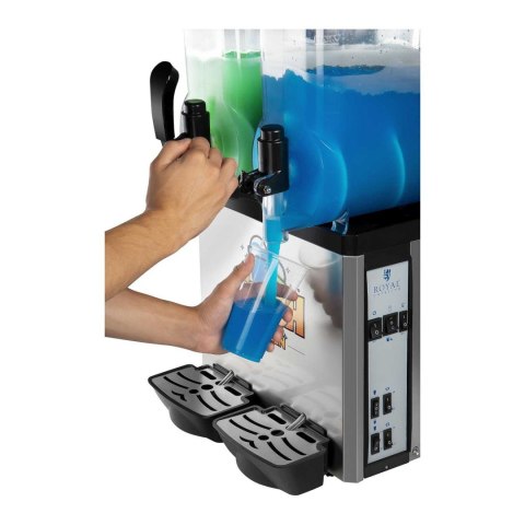 Granitor dyspenser urządzenie do napojów slush granity podwójny 2x 12L Granitor dyspenser urządzenie do napojów slush granity podwójny 2x 12L