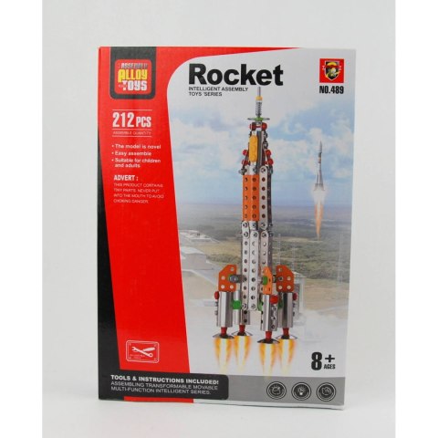 KLOCKI METALOWE - RAKIETA KLOCKI METALOWE - RAKIETA