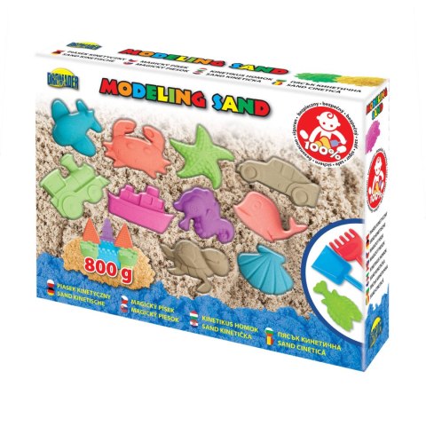 PIASEK KINETYCZNY -ZESTAW800g -10997 PIASEK KINETYCZNY -ZESTAW800g -10997
