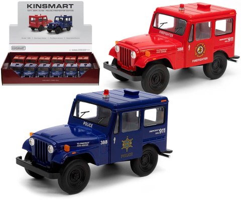 1971 JEEP DJ-5B POLICJA/STRAŻ 1:26 1971 JEEP DJ-5B POLICJA/STRAŻ 1:26