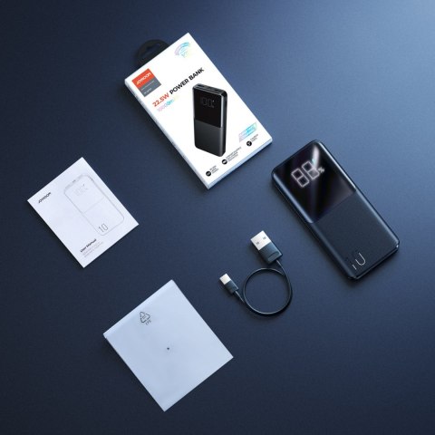 Powerbank 22.5W 10000mAh PD QC3.0 AFC czarny Powerbank 22.5W 10000mAh PD QC3.0 AFC czarny