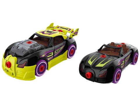 Sportowy Samochód do rozkręcania i skręcania 2w1 TUNING + Wkrętarka Sportowy Samochód do rozkręcania i skręcania 2w1 TUNING + Wkrętarka