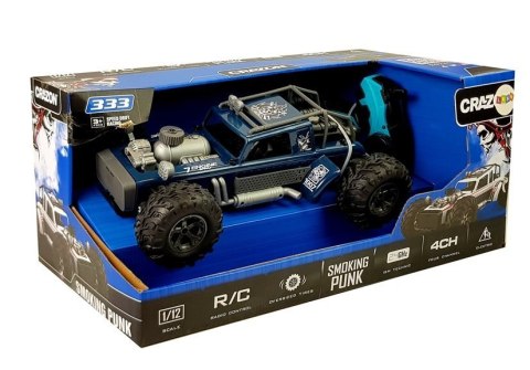 Auto Buggy Zdalnie Sterowany 1:12 2.4G Niebieski 20 km/h Para Wodna Auto Buggy Zdalnie Sterowany 1:12 2.4G Niebieski 20 km/h Para Wodna
