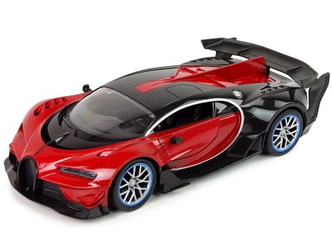 Auto Zdalnie Sterowane Otwierane Drzwi Z Pilota Czerwony 1:12 Auto Zdalnie Sterowane Otwierane Drzwi Z Pilota Czerwony 1:12