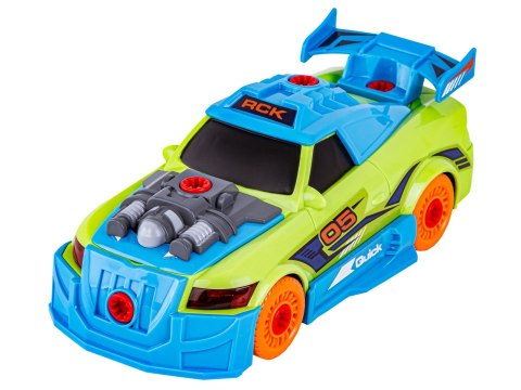 Sportowy Samochód Auto do rozkręcania i skręcania 2w1 TUNING + Wkrętarka Sportowy Samochód Auto do rozkręcania i skręcania 2w1 TUNING + Wkrętarka